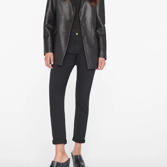 NWT FRAME DENIM LE GARÇON MID-RISE STRAIGHT FIT SIZE 30 - Picture 7 of 16